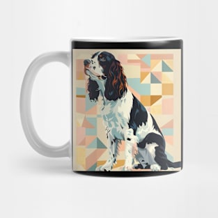 Retro English Toy Spaniel: Pastel Pup Revival Mug